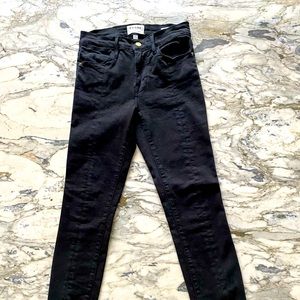 Frame Black Jeans